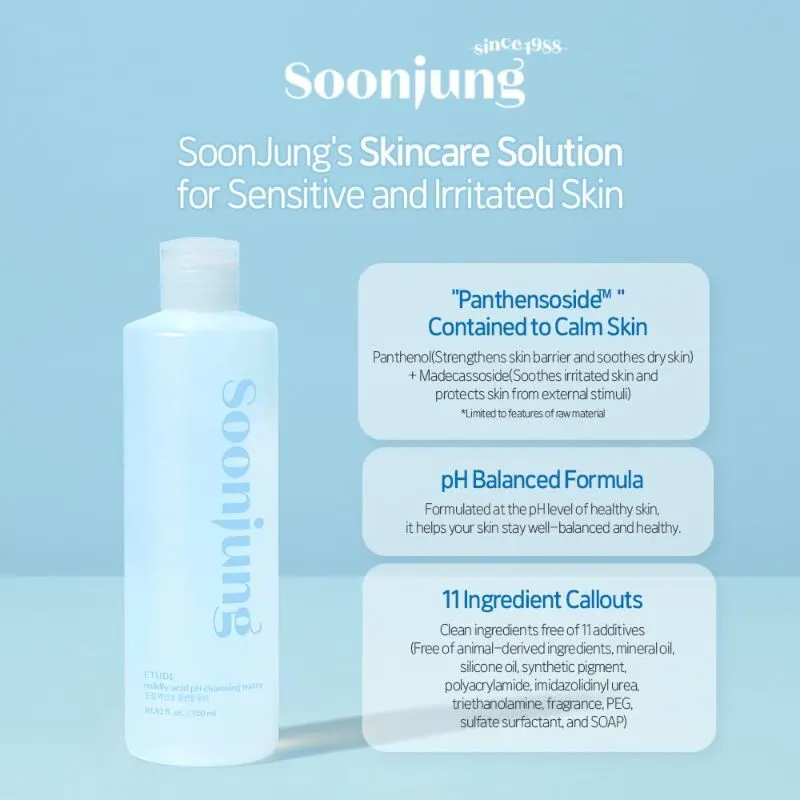 Soonjung Mildy-acid PH Cleansing Water