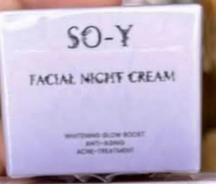 SO-Y FACIAL NIGHT CREAM