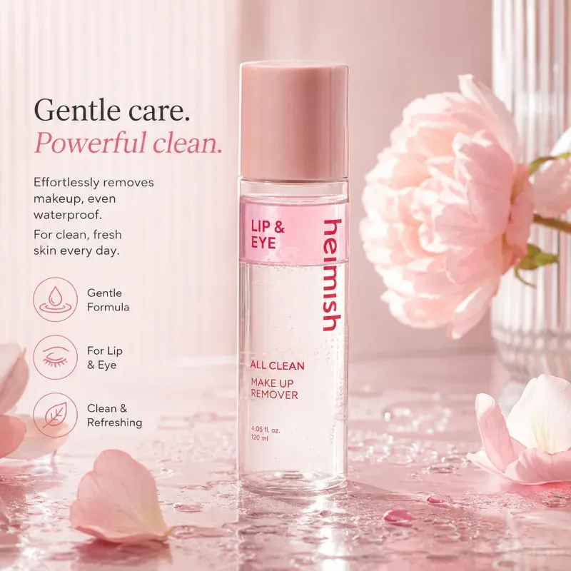 heimish Lip&Eye All Clean Make Up Remover