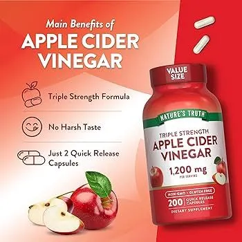 NATURE'S TRUTH APPLE CIDER VINEGAR