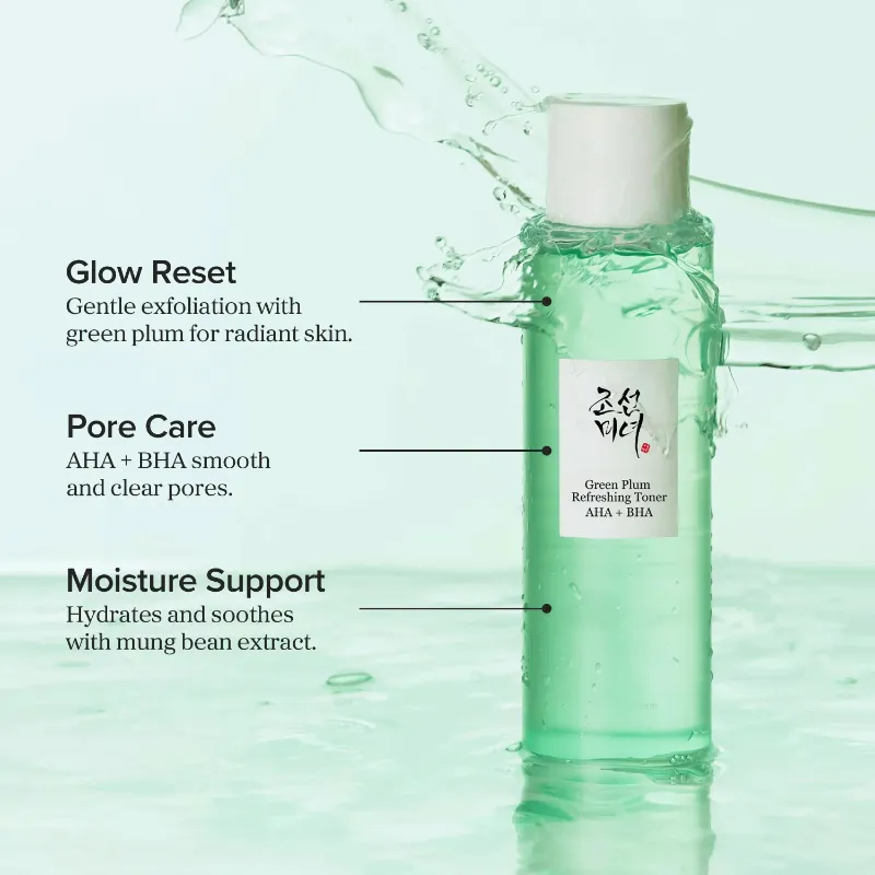 Beauty Of Joseon Green Plum Refreshing Toner AHA+BHA