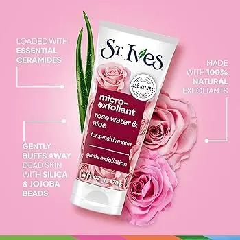 ST. Ives Exfoliant Rose Water&Aloe