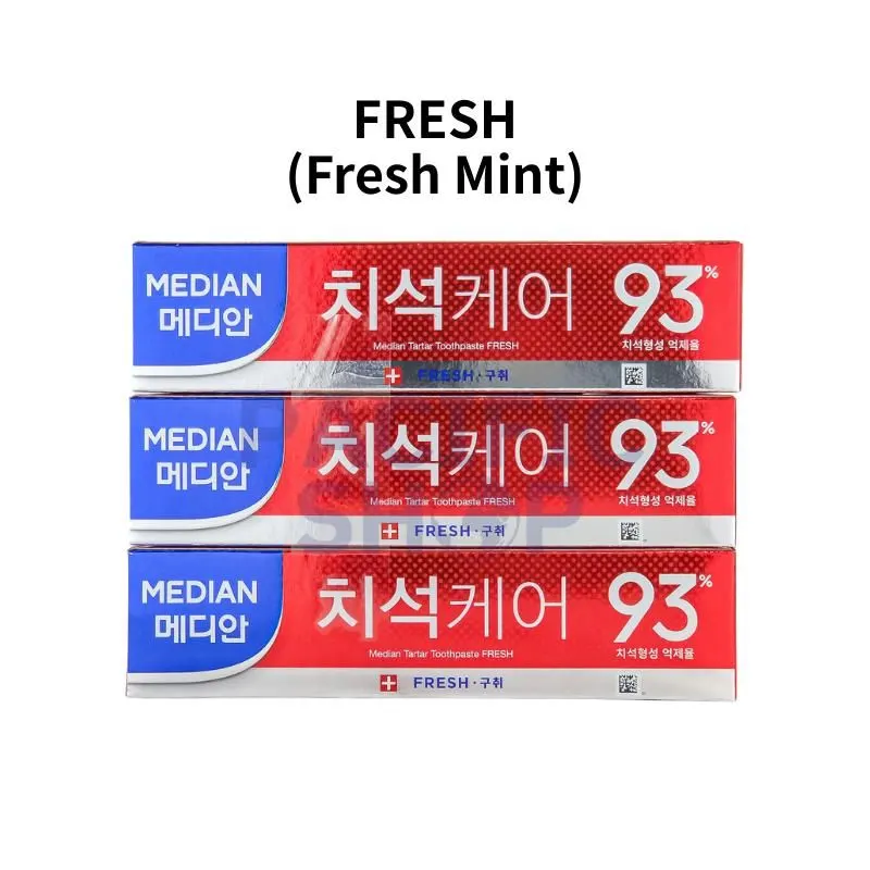 MEDIAN 93% Tartar Toothpaste Fresh