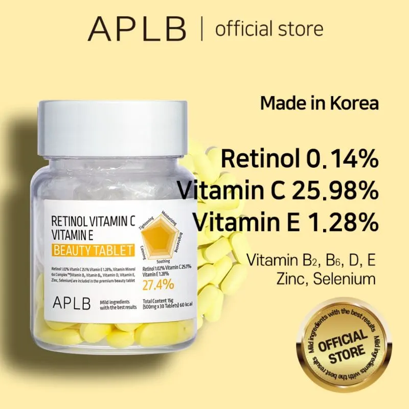 APLB RETINOL VITAMIN C VITAMIN E BEAUTY TABLET