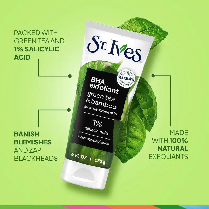 ST. Ives BHA Exfoliant Green Tea&Bamboo